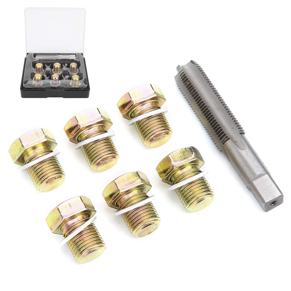 見ざる修理後 Amazon.co.jp: mumisutoオイルドレンプラグタップねじ修理キットM13x1